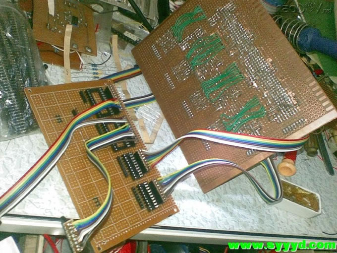 Table_20100205(009).jpg 自己动手制作 32*16LED点阵显示屏~! 含程序 原理图