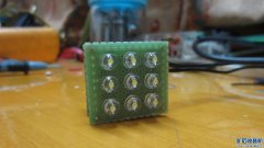 diy电动车改装制作LED大灯!