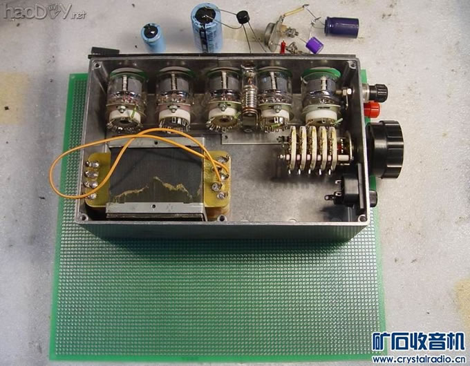 DSC02646.jpg 荧光管显示的维修收音机可调直流稳压器