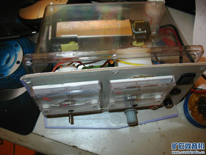 19.JPG 凑个热闹,东拼西凑做个可调电源。