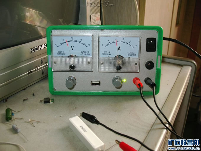 23.JPG 凑个热闹,东拼西凑做个可调电源。