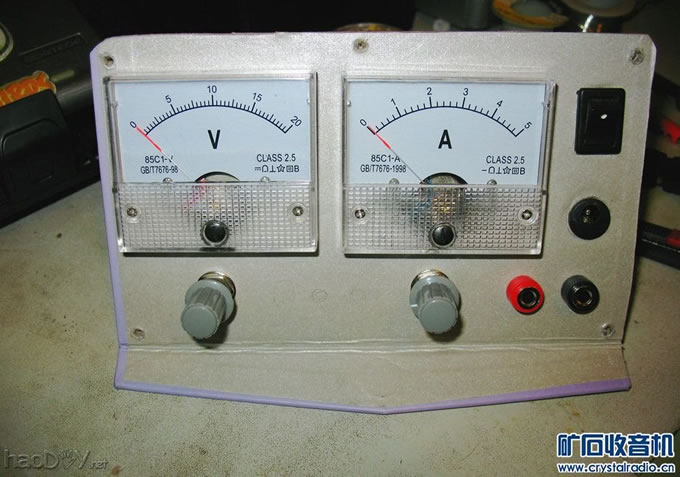 9.JPG 凑个热闹,东拼西凑做个可调电源。