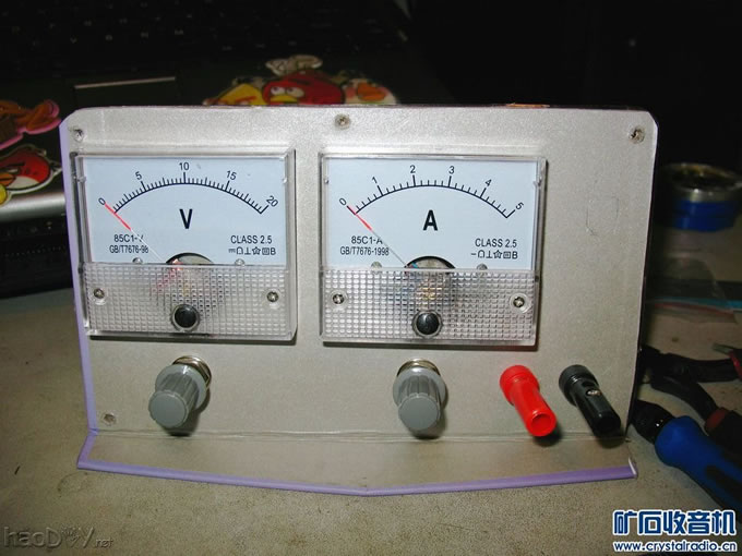 7.JPG 凑个热闹,东拼西凑做个可调电源。