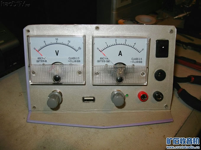 13.JPG 凑个热闹,东拼西凑做个可调电源。