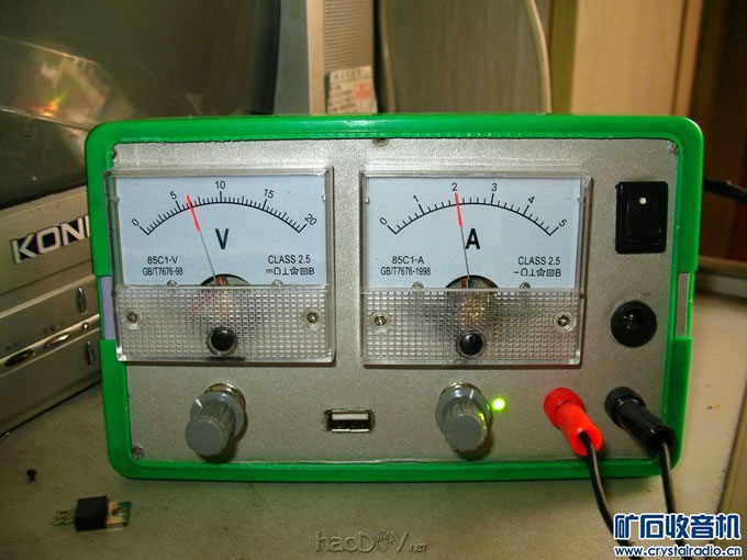 24.JPG 凑个热闹,东拼西凑做个可调电源。