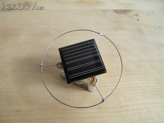 微型机器人系列-太阳能陀螺 附视频