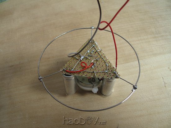 微型机器人系列-太阳能陀螺 附视频