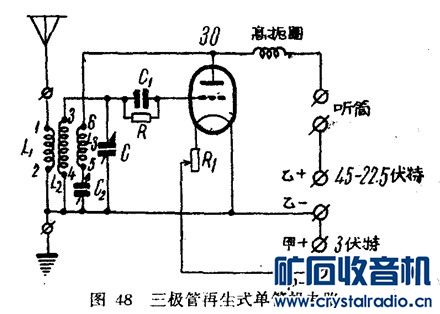 永不磨灭的30单管电子管收音机