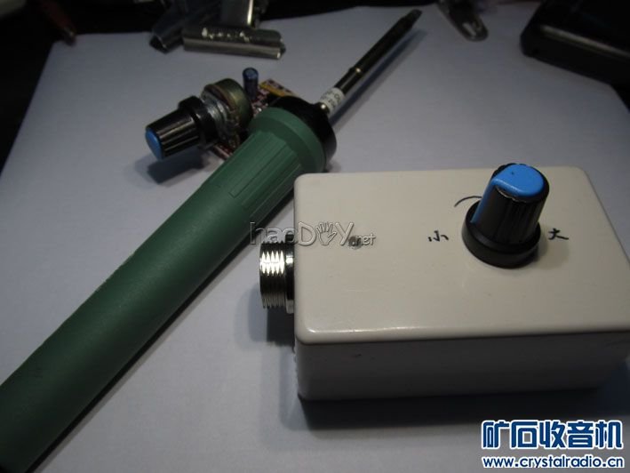 IMG_5012.jpg DIY白菜白光电烙铁控制器,使用ANY V3.2控制板。