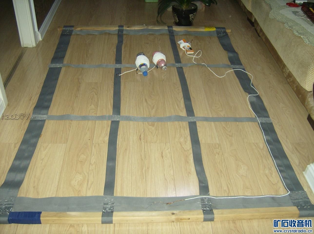 HPIM0632.JPG 画轴大环场效应管检波中波矿石收音机