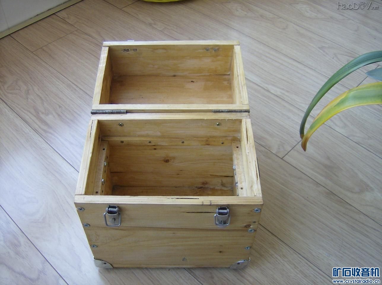 HPIM0659.JPG 画轴大环场效应管检波中波矿石收音机