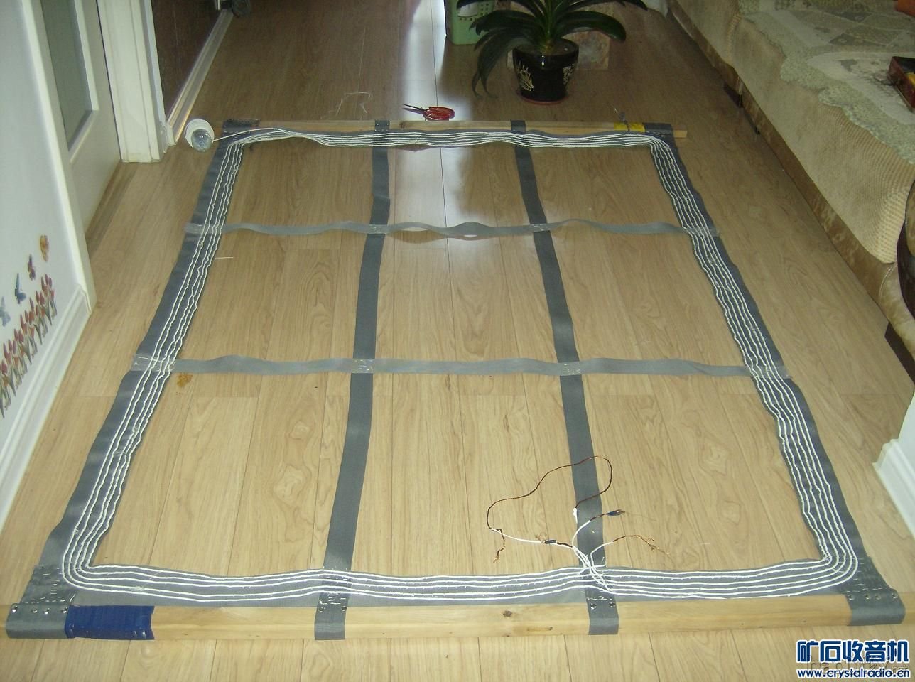 HPIM0634.JPG 画轴大环场效应管检波中波矿石收音机