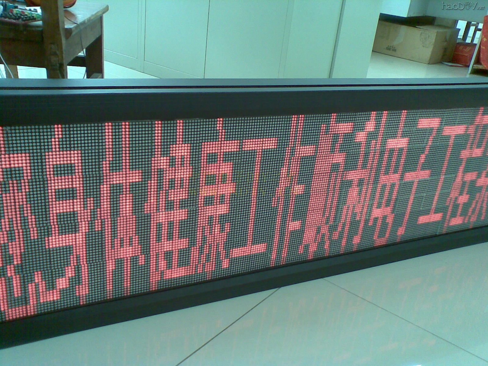 以前版本的16*64的点阵模组 以前版本的16*64的点阵模组