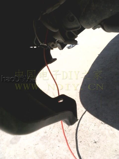 到雾灯 DIY  安装在车上的led爆闪雾灯