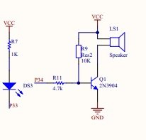 声光报警电路.jpg 基于51单片机的GSM漏水检测