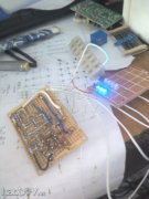 DIY  安装在车上的led爆闪雾灯