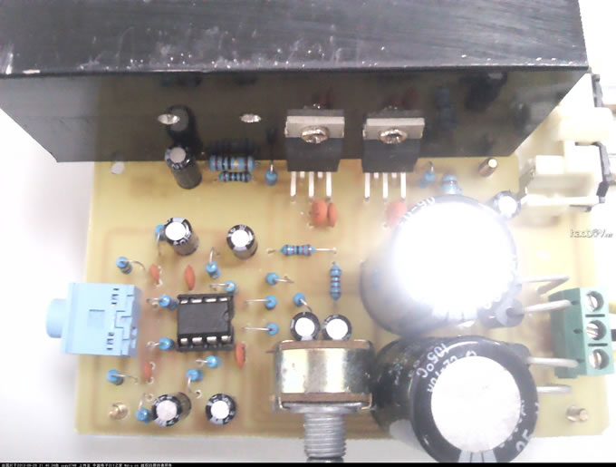 IMG_20120927_153509.jpg tda2030功放与自制玻璃音箱