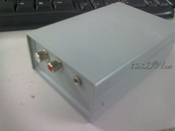 整机效果-后 第一次diy tda2030a功放