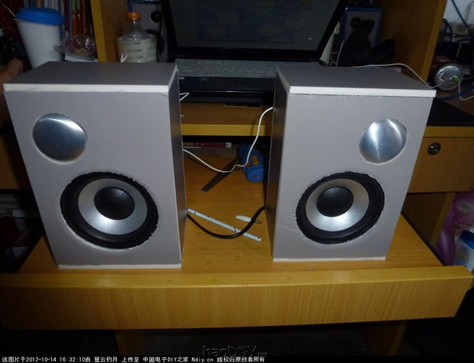 P1000867.jpg 自己diy做简单音箱的过程,分享一下!!!