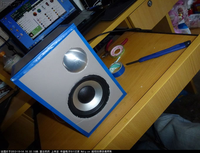 P1000868.jpg 自己diy做简单音箱的过程,分享一下!!!