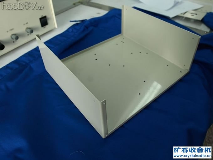 喷塑后底板.jpg STM32单片机数控电源