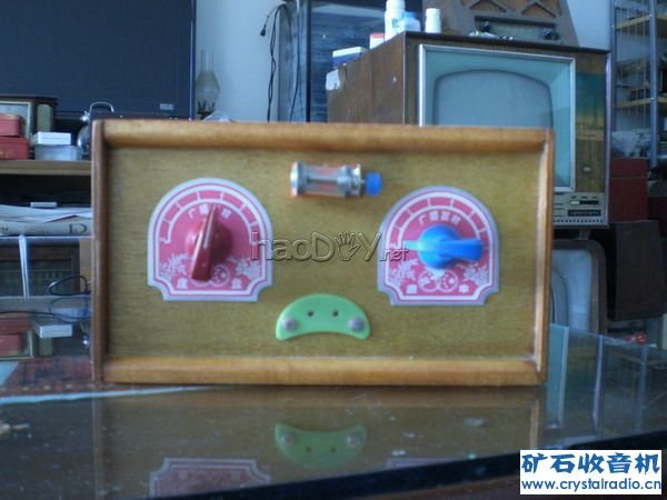 CIMG3928.JPG 用老元件和高仿元件制作的矿石收音机