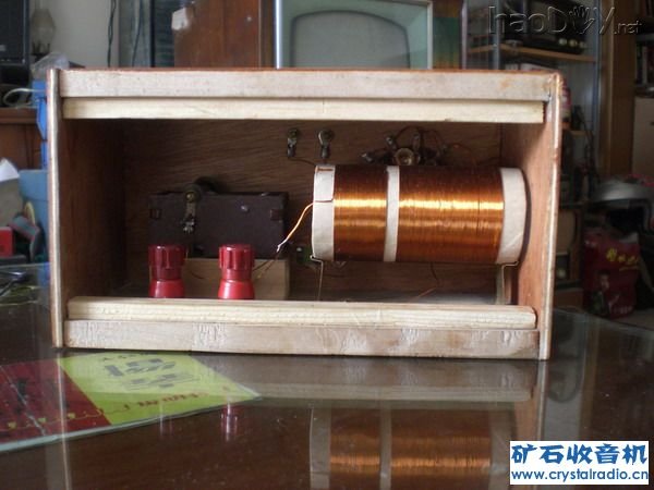 CIMG3930.JPG 用老元件和高仿元件制作的矿石收音机