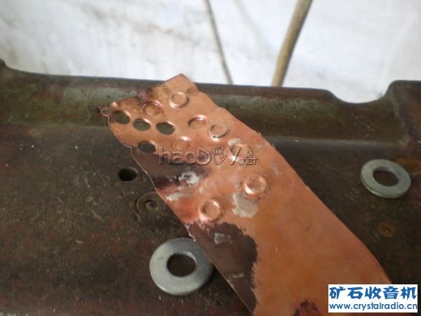 CIMG3909.JPG 用老元件和高仿元件制作的矿石收音机