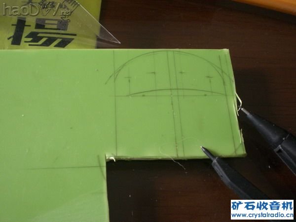 CIMG3863.JPG 用老元件和高仿元件制作的矿石收音机