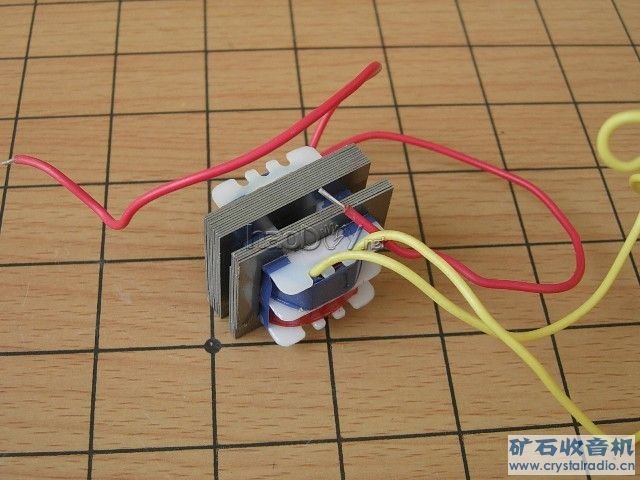 3-07.jpg 人人都能制作的矿石收音机磁芯高阻抗变压器