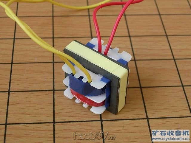 3-10.jpg 人人都能制作的矿石收音机磁芯高阻抗变压器