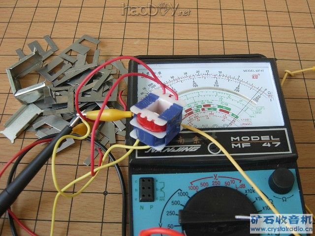 3-08.jpg 人人都能制作的矿石收音机磁芯高阻抗变压器
