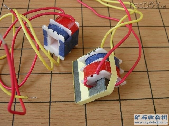 4-01.jpg 人人都能制作的矿石收音机磁芯高阻抗变压器