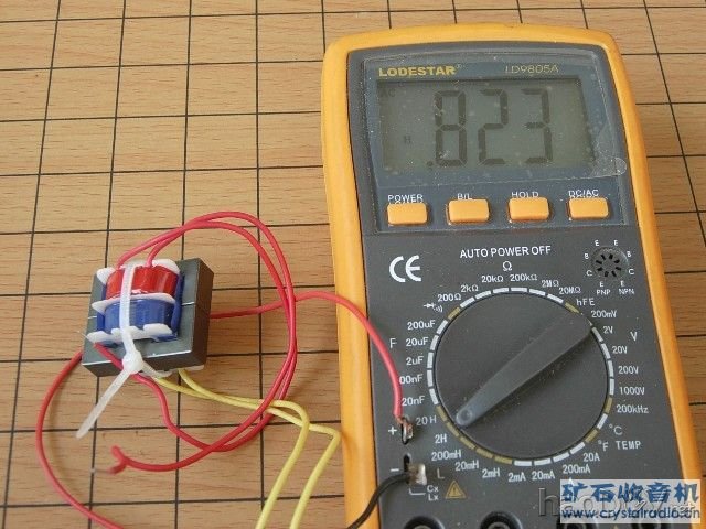3-09.jpg 人人都能制作的矿石收音机磁芯高阻抗变压器