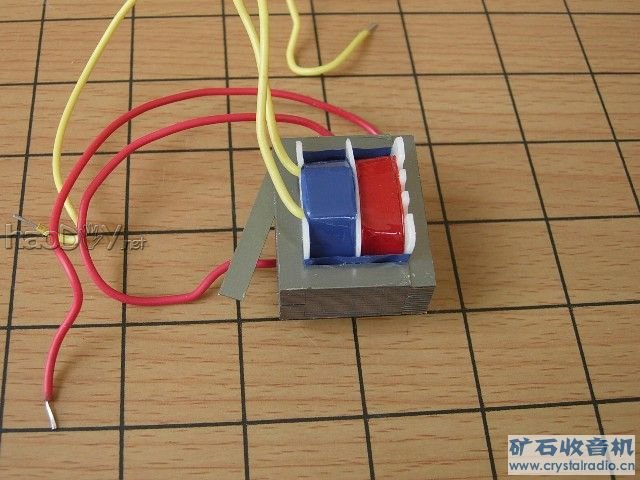 3-04.jpg 人人都能制作的矿石收音机磁芯高阻抗变压器