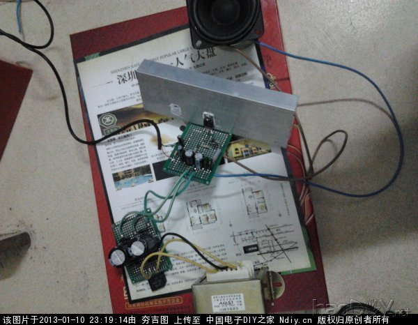 C360_2013-01-10-22-27-53.jpg 第一次用TDA2030 DIY的小功放