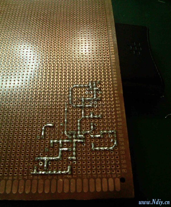 3.jpg 第一次洞洞板分立纯后级功放板