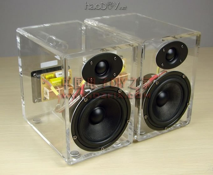 1.jpg DIY创意透明音箱