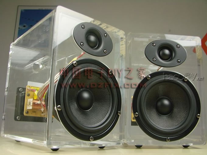 3dianlu.jpg DIY创意透明音箱