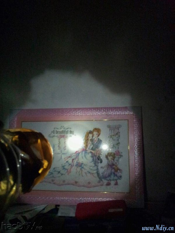 强光 自制LED强光灯防水手电筒