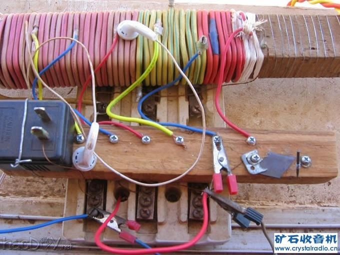 2.JPG 就地取材diy制作的矿石无源收音机