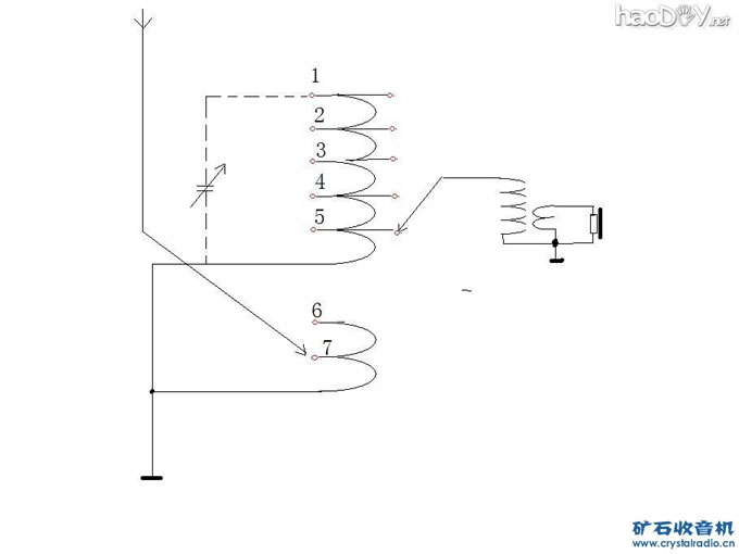 4.JPG 就地取材diy制作的矿石无源收音机