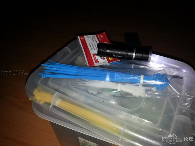 点击查看原图 主板大动工 前置usb3.0前置面板换新装