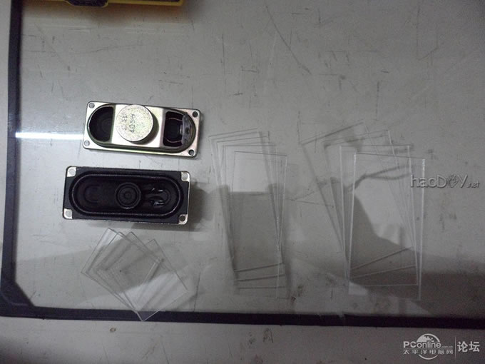 点击查看原图 不到200大洋自己组的超薄显示器、亚克力+不锈钢的极致组合