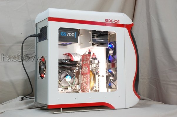 点击查看原图 ECS Modman 2012 參賽作品,全人手製造 GX-01主机电脑