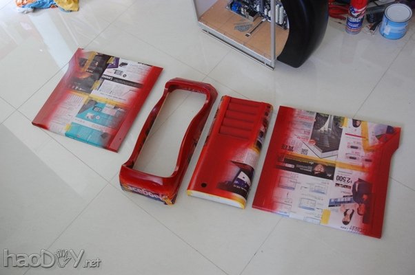 点击查看原图 ECS Modman 2012 參賽作品,全人手製造 GX-01主机电脑