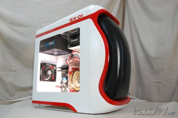 点击查看原图 ECS Modman 2012 參賽作品,全人手製造 GX-01主机电脑