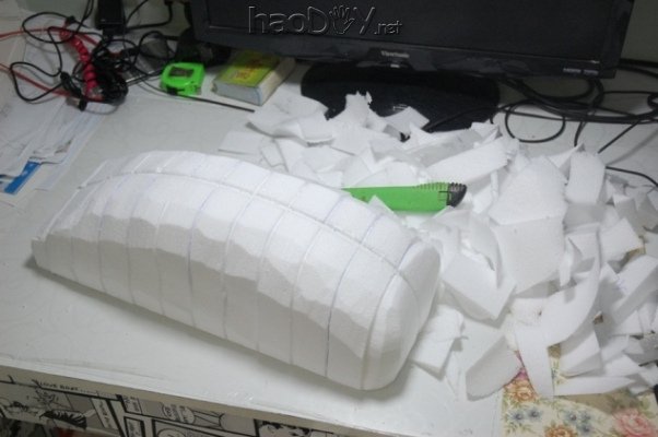 点击查看原图 ECS Modman 2012 參賽作品,全人手製造 GX-01主机电脑