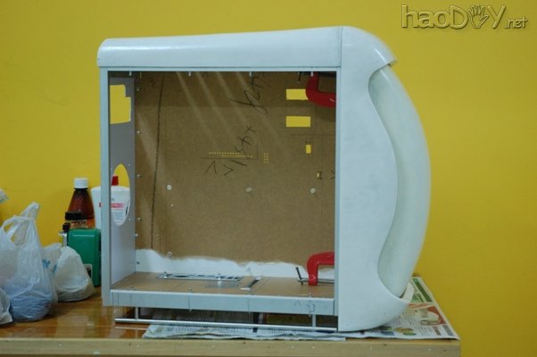 点击查看原图 ECS Modman 2012 參賽作品,全人手製造 GX-01主机电脑