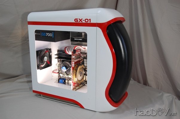 点击查看原图 ECS Modman 2012 參賽作品,全人手製造 GX-01主机电脑